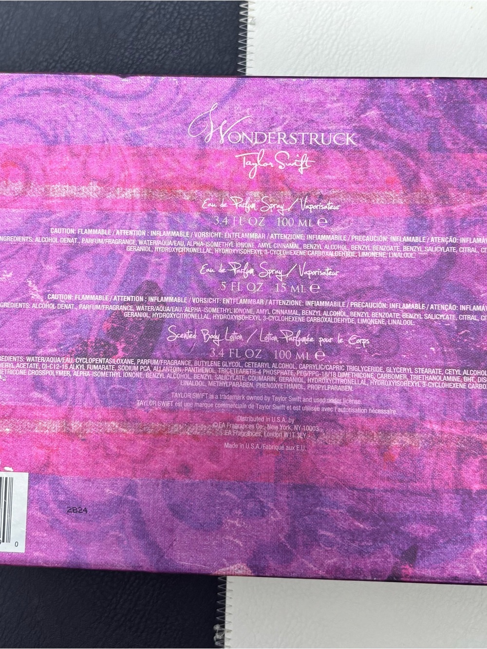 Taylor Swift Wonderstruck Perfume Gift Set BIG 3.4oz Bottle + Mini & Lotion RARE - Picture 5 of 7